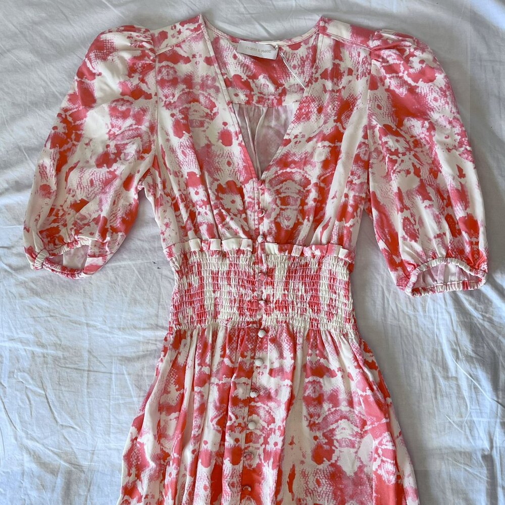 storm & marie ivy puff dress